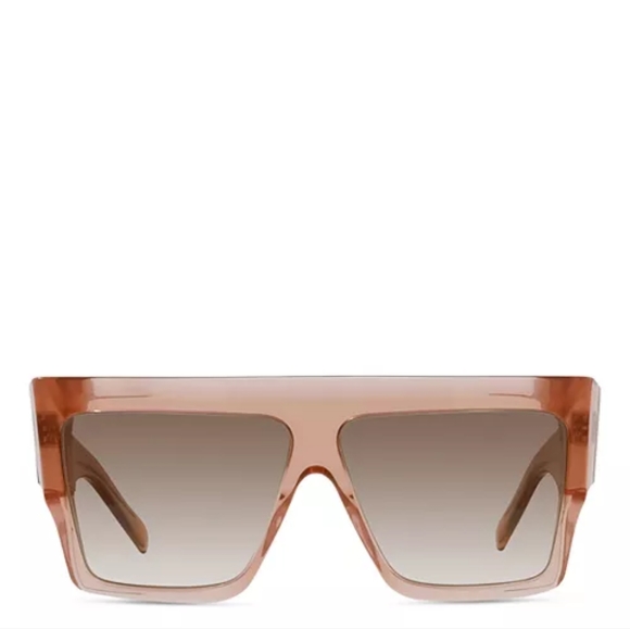 Celine Unisex Flat Top Square Sunglasses - Picture 2 of 8